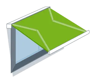 Toldo cofre