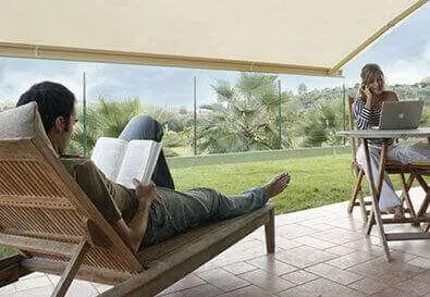 Confort visual con toldos